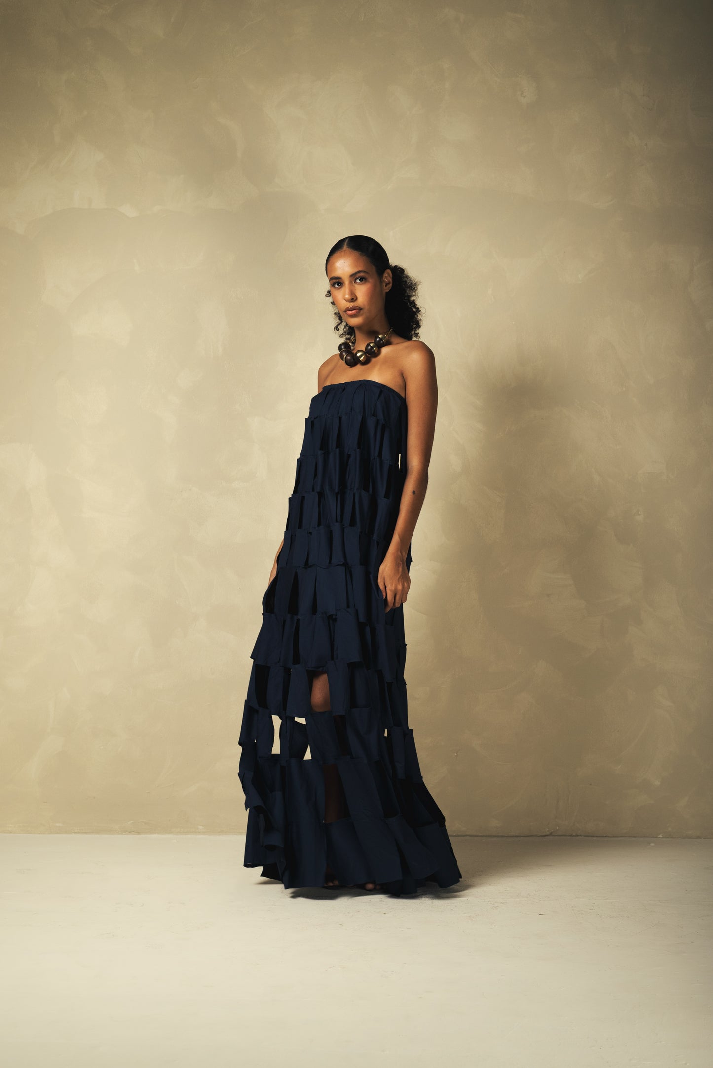 Vestido Retalhos Tomara que Caia