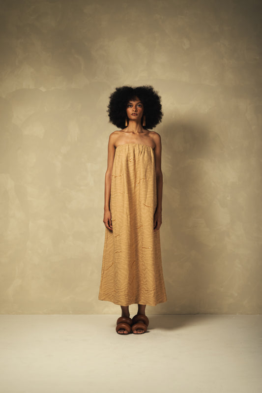 Vestido Areia